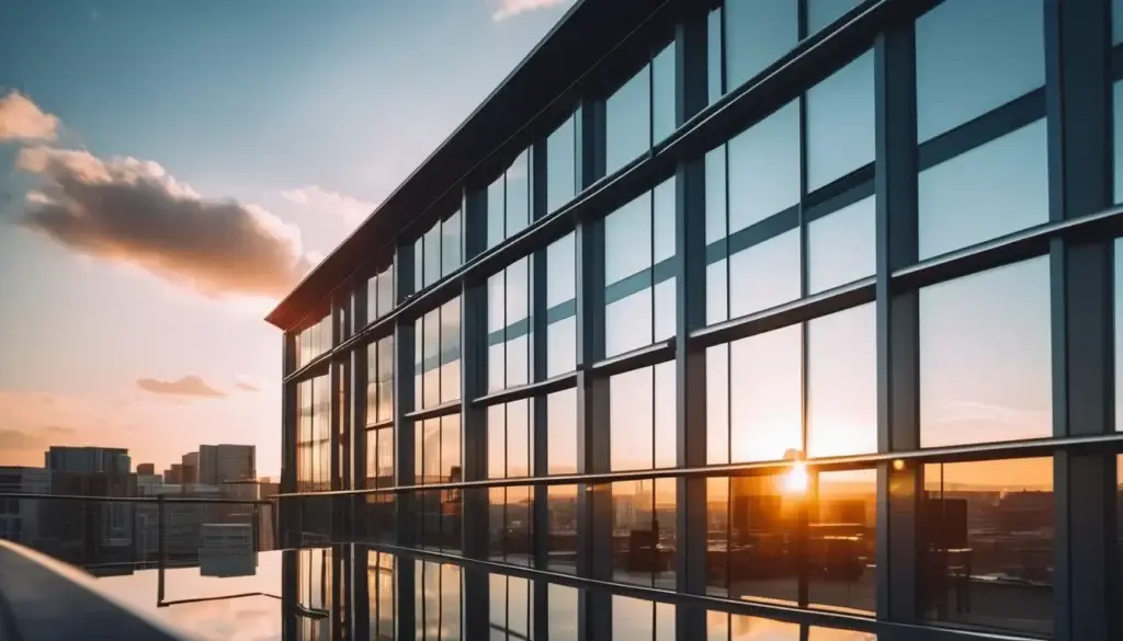 office_building_with_reflective_window_film_from_glaze_window_tinting_sunshine_coast.jpg