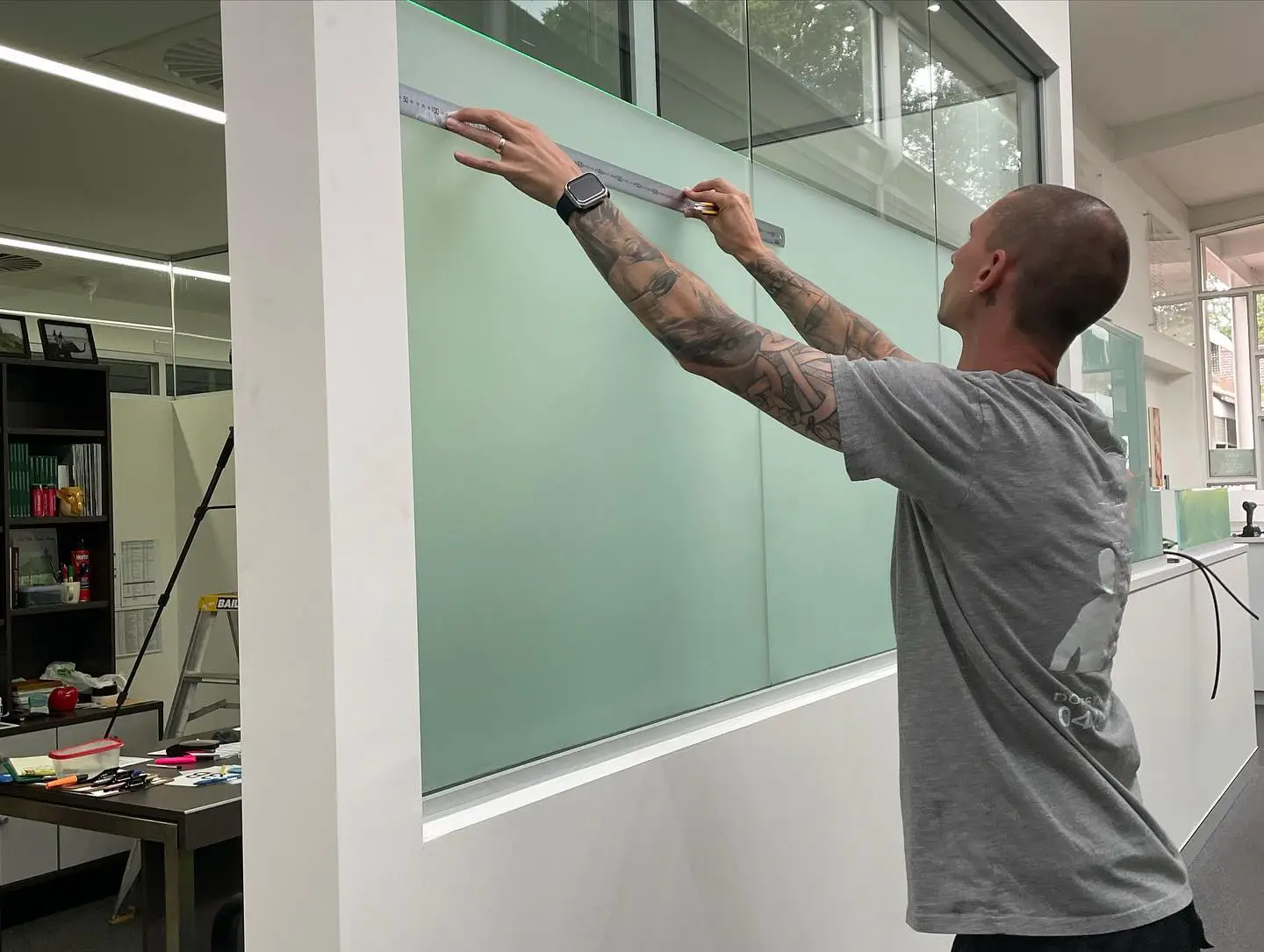 Frosted Window Film Sunshine Coast