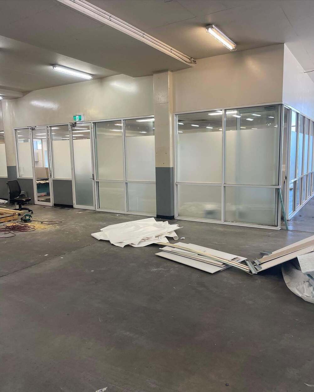 Window film installation by Glaze Window Tinting on the Sunshine Coast