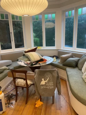 High-quality UV protection window film reducing sun glare and protecting furniture from fading in Sunshine Coast residence
